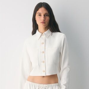 Aritzia Wilfred Little Cropped Jacket - Crepette